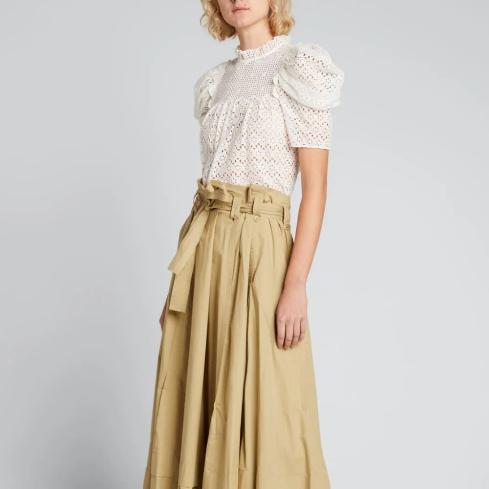 Ulla Johnson Mae Eyelet Blouse 2 - Picture 2 of 12